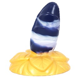 darkblue liquid silica gel butt plug 03