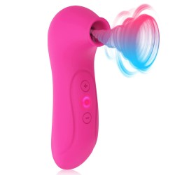 clitoral sucking vibrator with 10 intensities modes