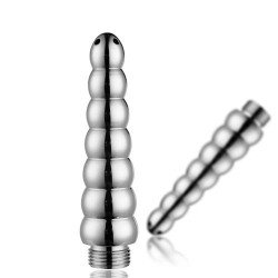 metal anal douche 7 balls